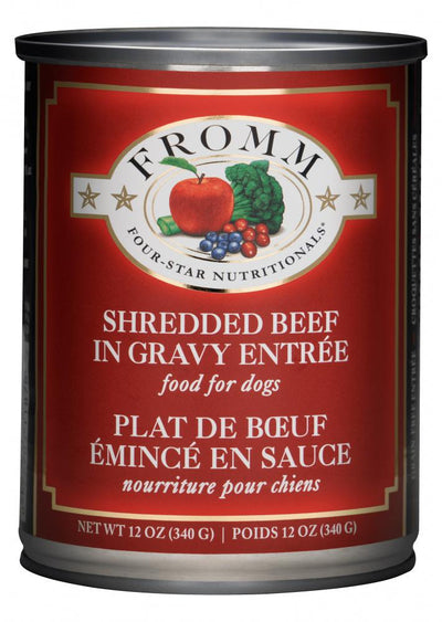 Fromm Four Star Shredded Beef in Gravy Fromm Four Star Shredded Beef in Gravy