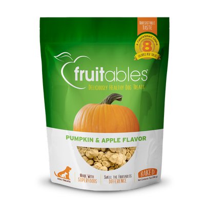Fruitables Baked Pumpkin & Apple Flavor Treats 7 oz. Fruitables Baked Pumpkin & Apple Flavor Treats 7 oz.