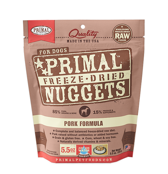 Primal Freeze-Dried Pork Formula