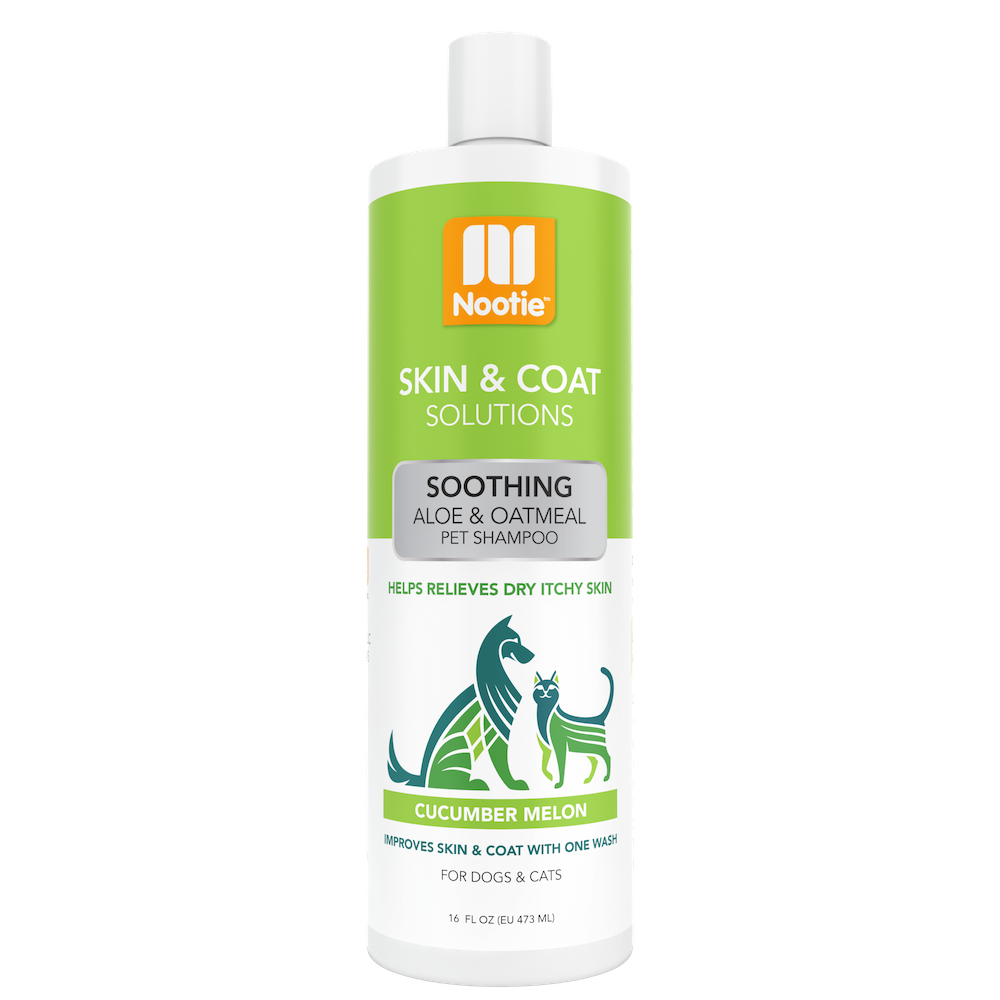 Nooties Shampoo Soothing Oatmeal Cucumber Melon 16oz