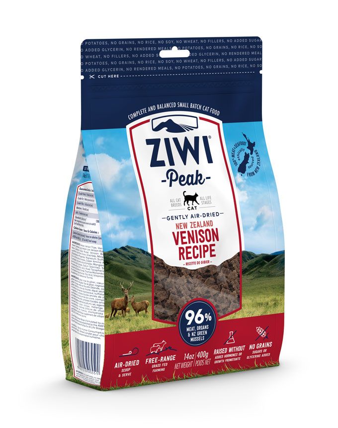 Ziwi Peak Air Dried Grain Free Cat Venison 14 oz.