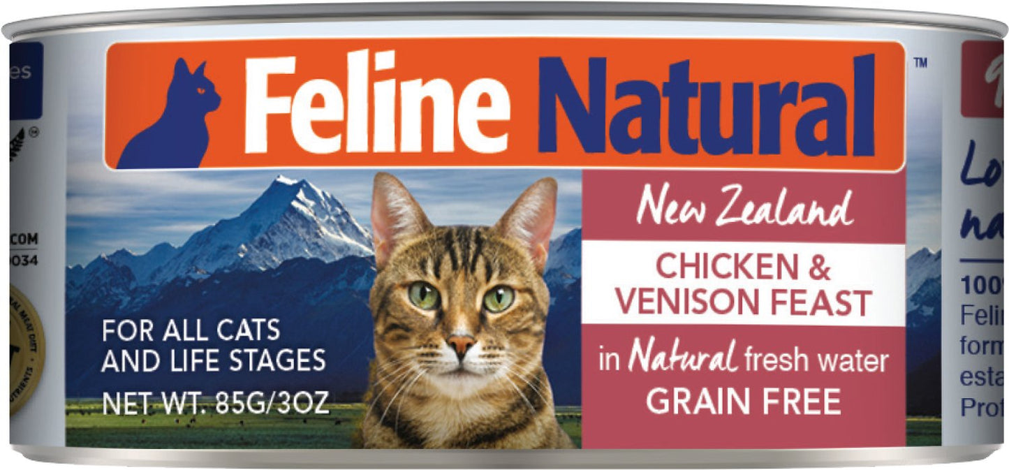 Feline Natural Chicken & Venison Feast