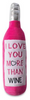 Fringe I Love You More Than Wine Plush Dog Toy Fringe I Love You More Than Wine Plush Dog Toy