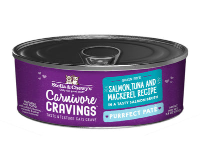 Stella & Chewy's Purrfect Pate Salmon Tuna & Mackerel Stella & Chewy's Purrfect Pate Salmon Tuna & Mackerel