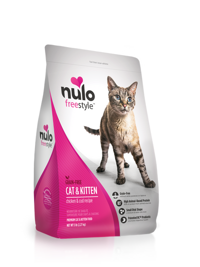 Nulo Grain-Free Cat & Kitten Chicken & Cod Nulo Grain-Free Cat & Kitten Chicken & Cod