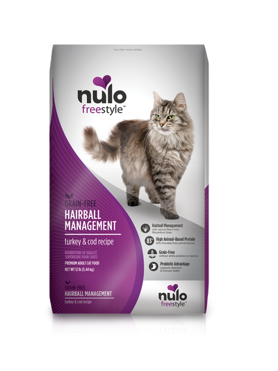 Nulo Grain-Free Cat Turkey & Cod Hairball Management Nulo Grain-Free Cat Turkey & Cod Hairball Management