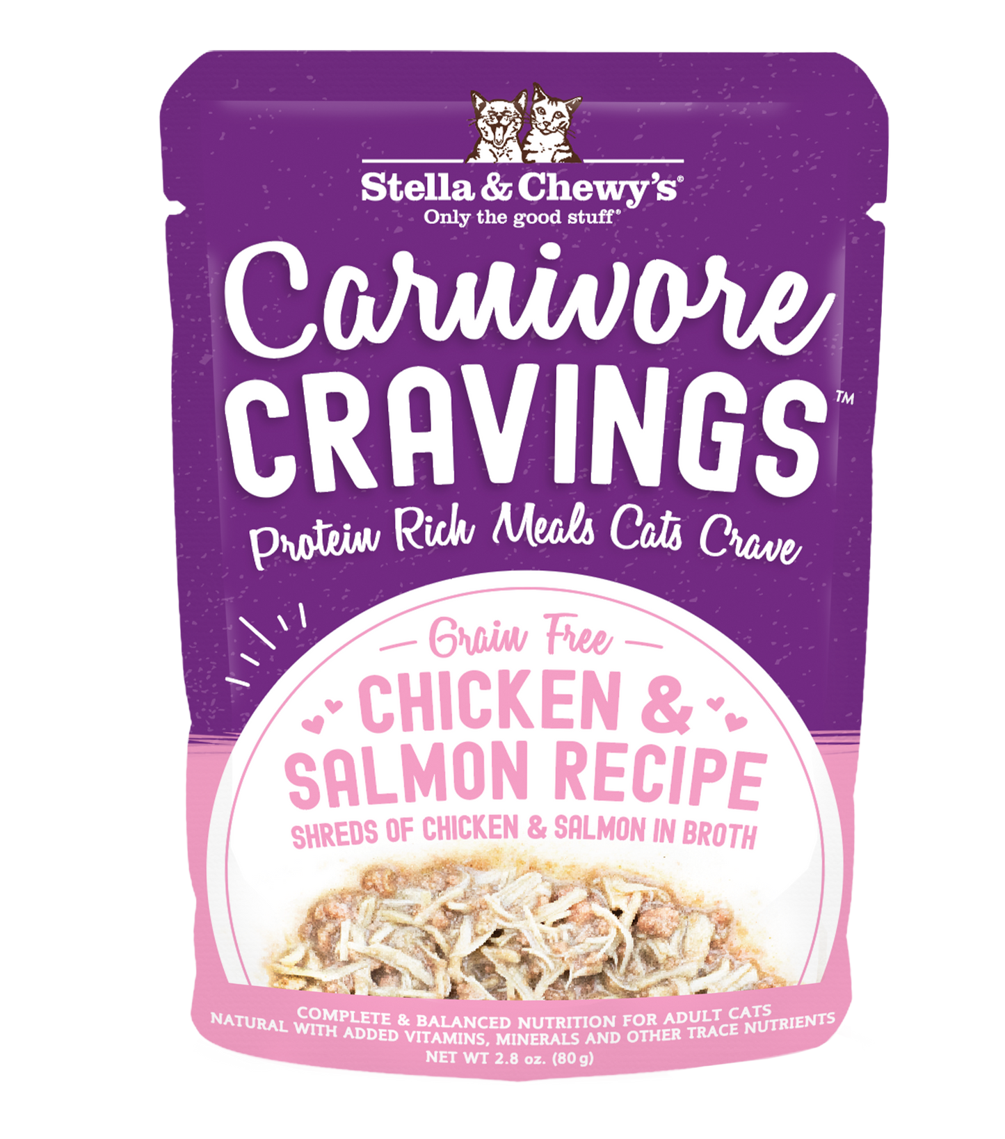 Stella & Chewy's Cat Carnivore Cravings Chicken & Salmon Pouch