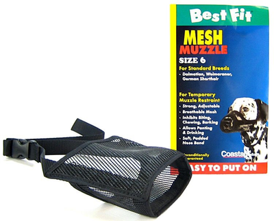 Coastal Adjustable Mesh Dog Muzzle Coastal Adjustable Mesh Dog Muzzle