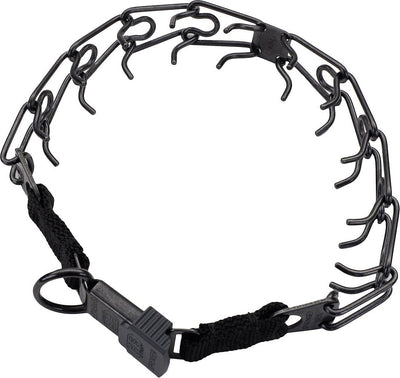 Sprenger Black Stainless Steel Prong Collar Click Lock Sprenger Black Stainless Steel Prong Collar Click Lock