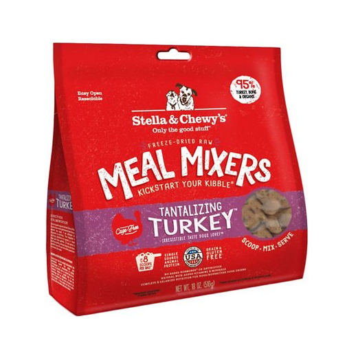 Stella & Chewy's Freeze-Dried Meal Mixers Tantalizing Turkey