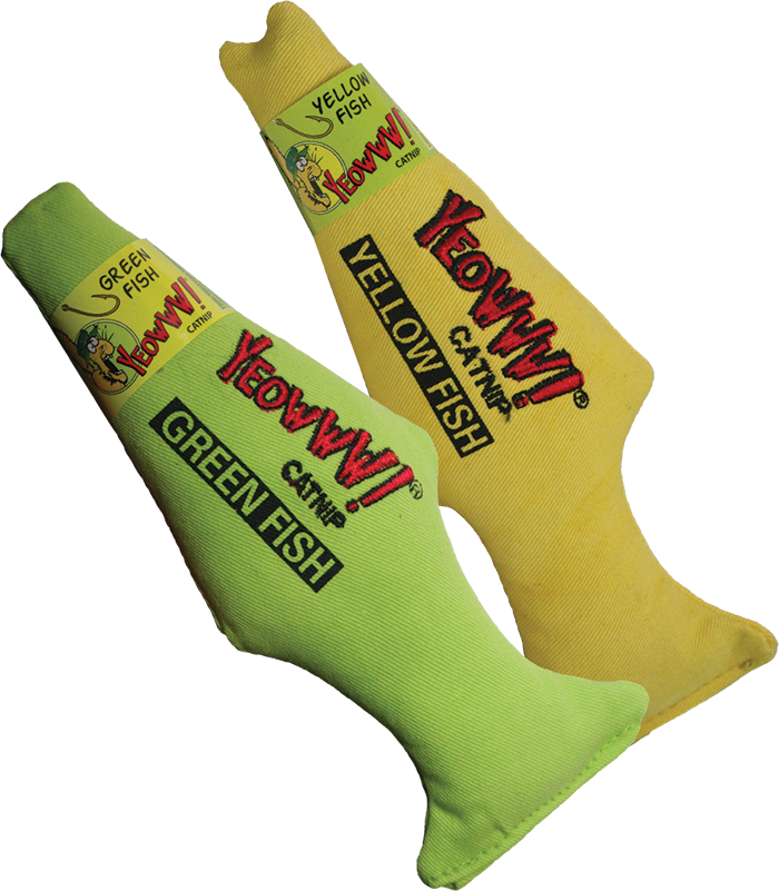 Yeowww!! Catnip Fish