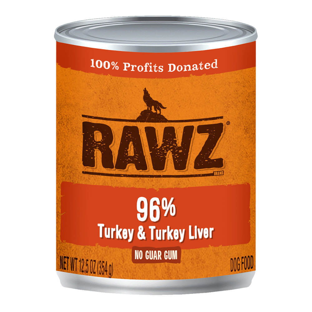 Rawz 96% Turkey & Turkey Liver