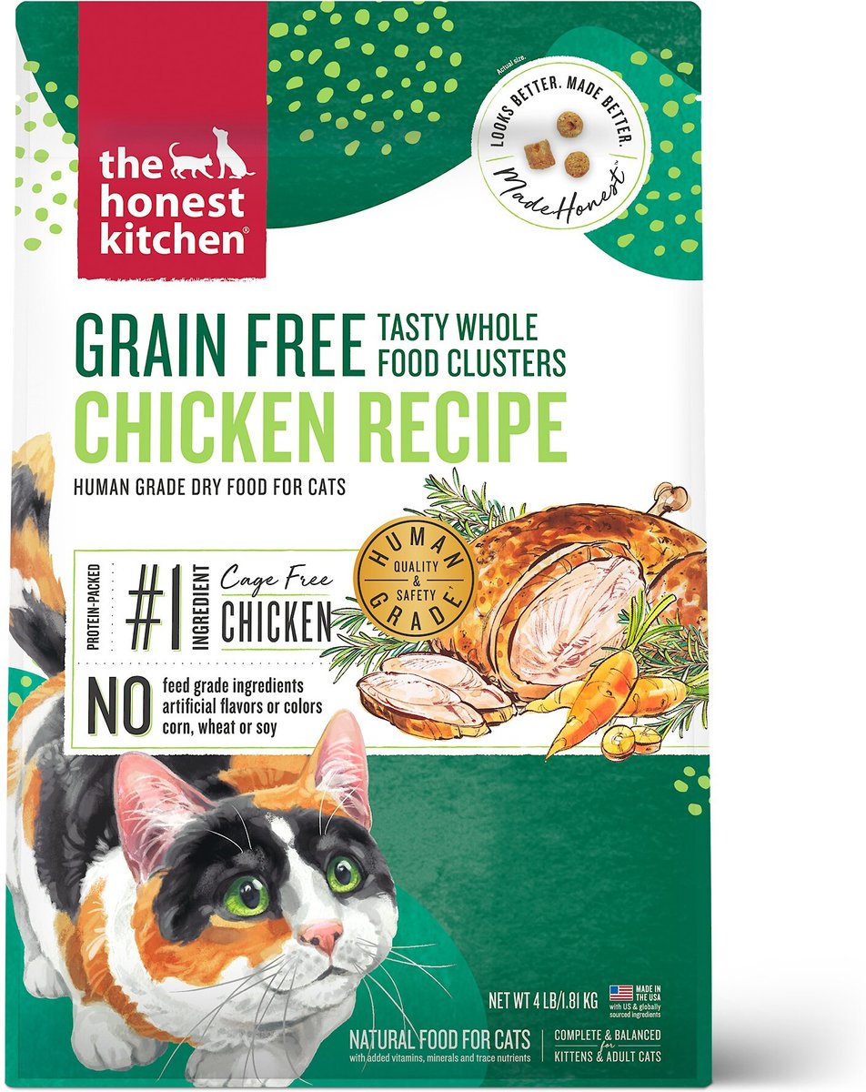 Honest Kitchen Cat Clusters Chicken