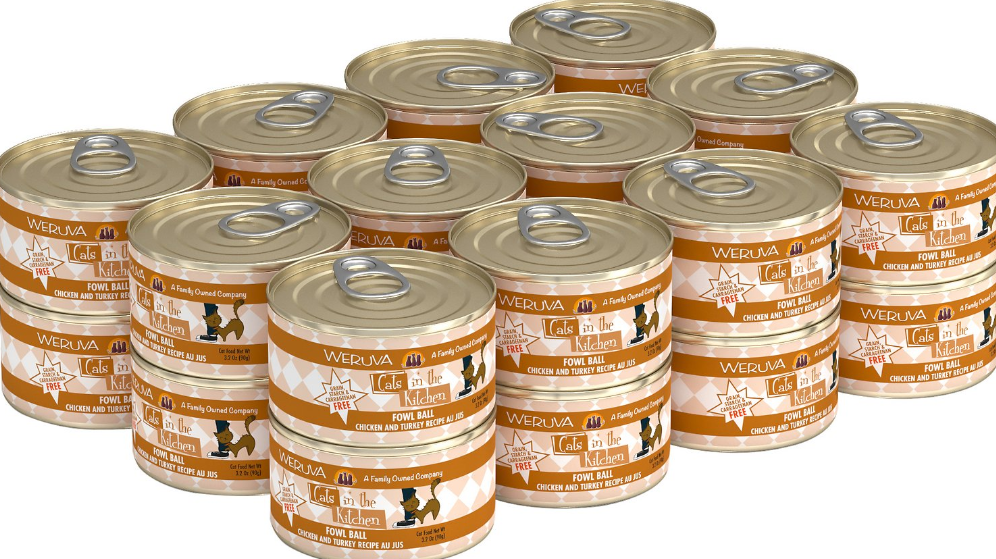 Weruva Cats in the Kitchen Fowl Ball Chicken & Turkey Au Jus