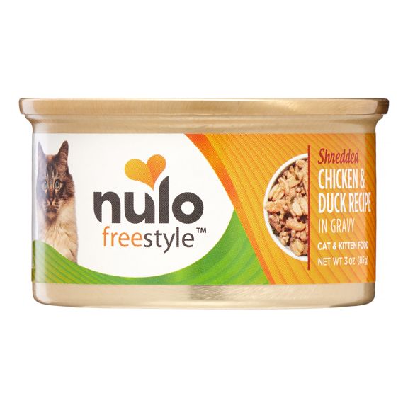 Nulo Cat Grain-Free Shredded Chicken & Duck in Gravy