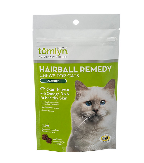 Tomlyn Laxatone Hairball Chews 3.17 oz.