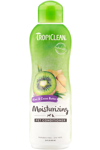 Tropiclean Moisturizing Kiwi & Cocoa Butter Conditioner 20 oz. Tropiclean Moisturizing Kiwi & Cocoa Butter Conditioner 20 oz.