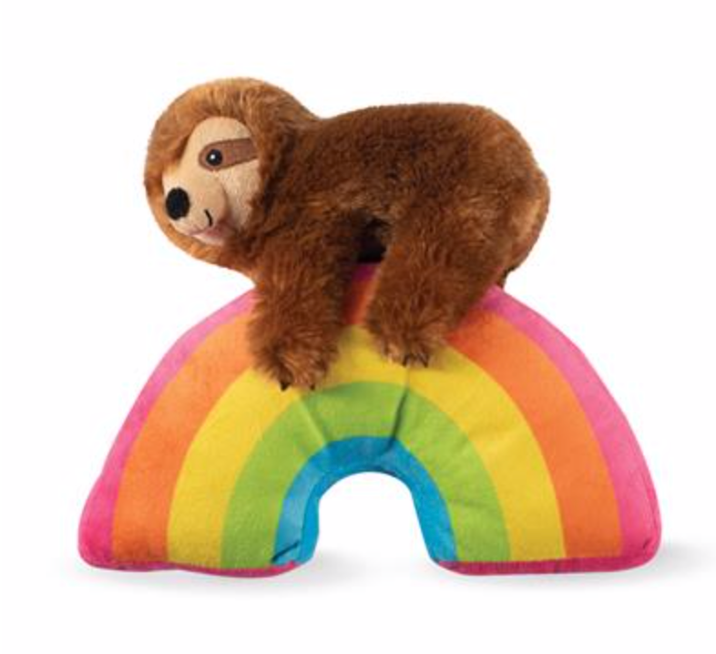 Fringe Sloth On A Rainbow