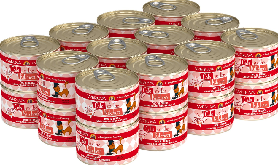 Weruva Cats in the Kitchen Two Tu Tango Sardine, Tuna & Turkey Au Jus