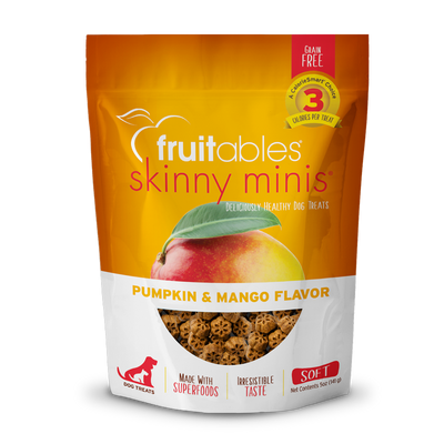 Fruitables Skinny Minis Pumpkin & Mango Flavor 5 oz. Fruitables Skinny Minis Pumpkin & Mango Flavor 5 oz.