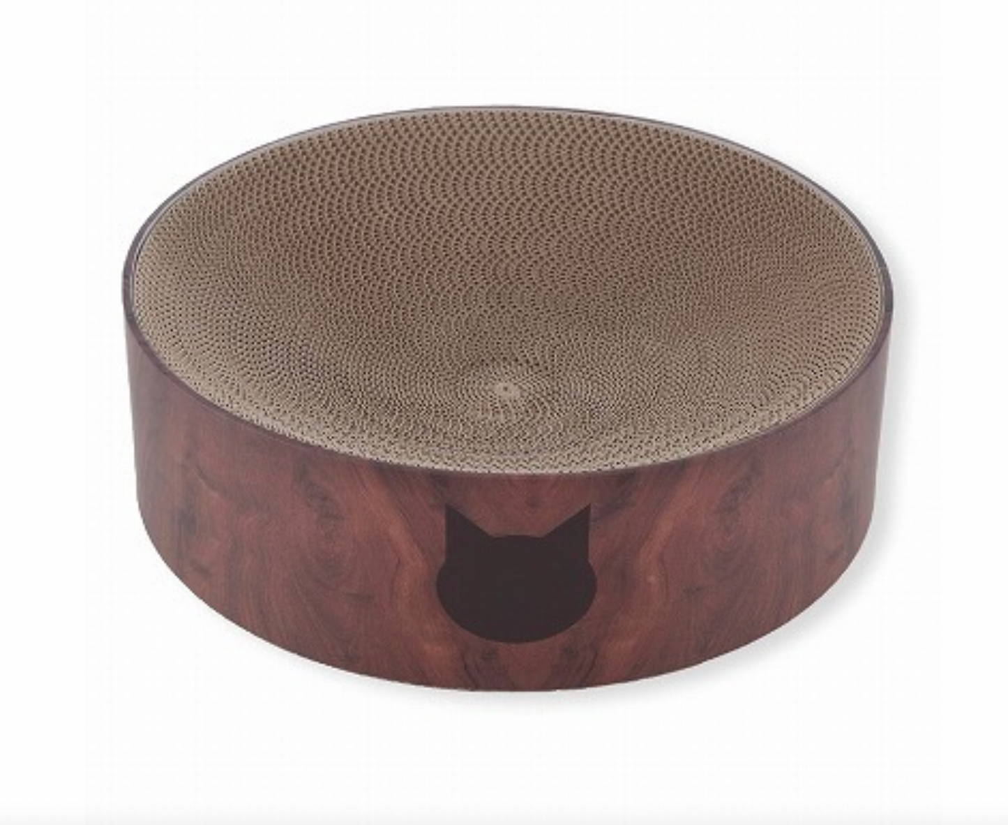 Necoichi Cozy Cat Scratcher Dark Cherry Bowl