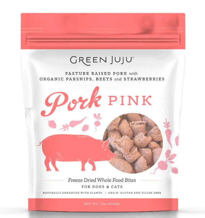 Green Juju Freeze Dried Pork Treats
