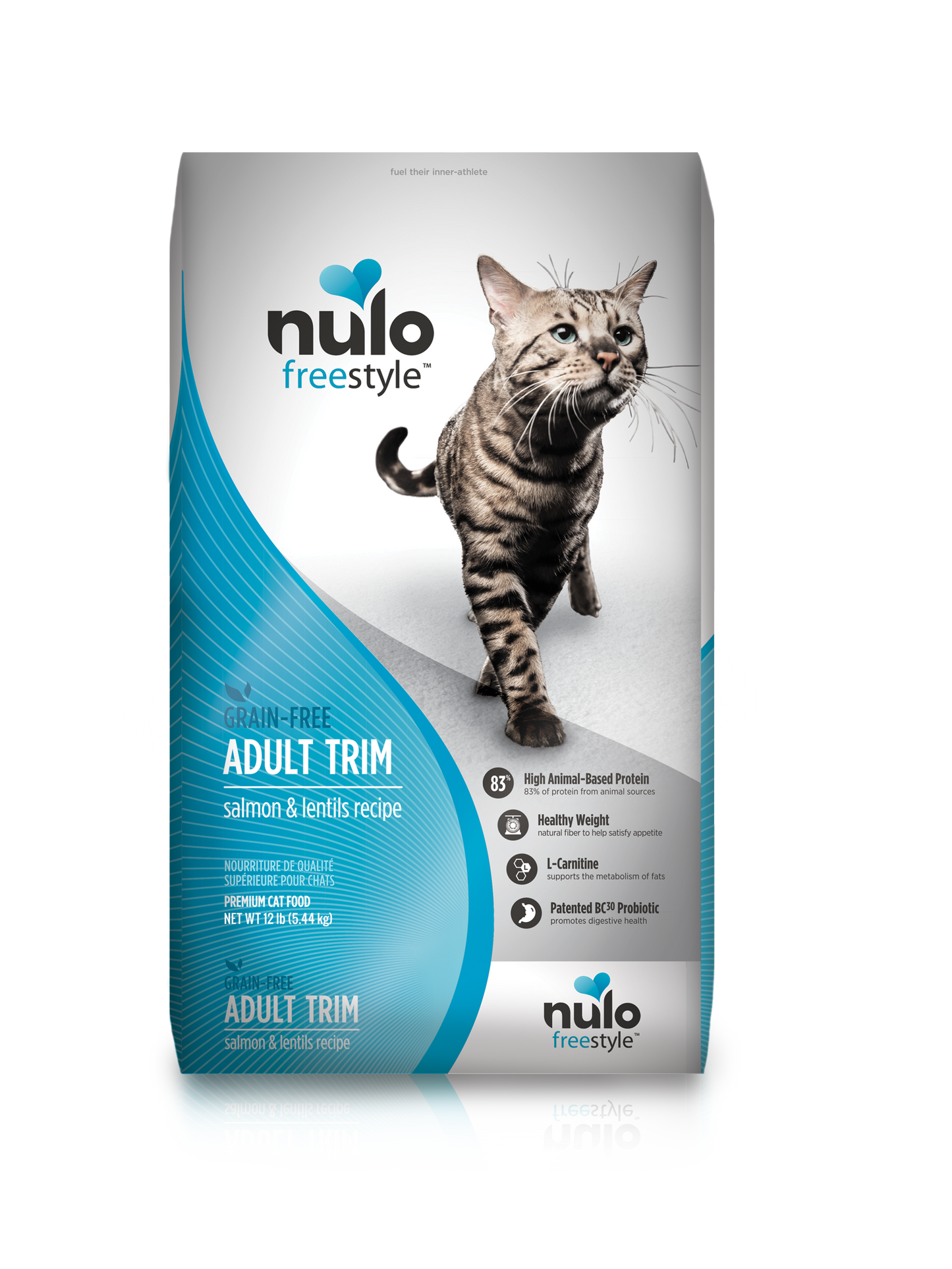 Nulo Grain-Free Cat Adult Trim Salmon & Lentils