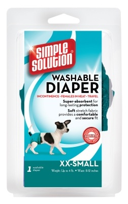 Simple Solution Large Washable Diaper for Dogs