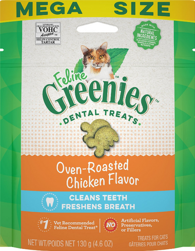 Greenies Feline Oven Roasted Chicken Flavor Greenies Feline Oven Roasted Chicken Flavor