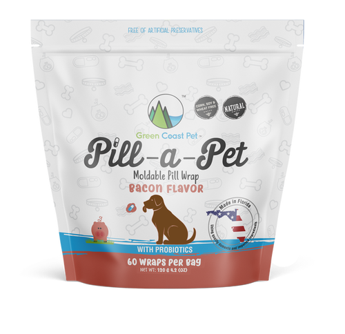 Green Coast Pet Pill A Pet Bacon Wraps