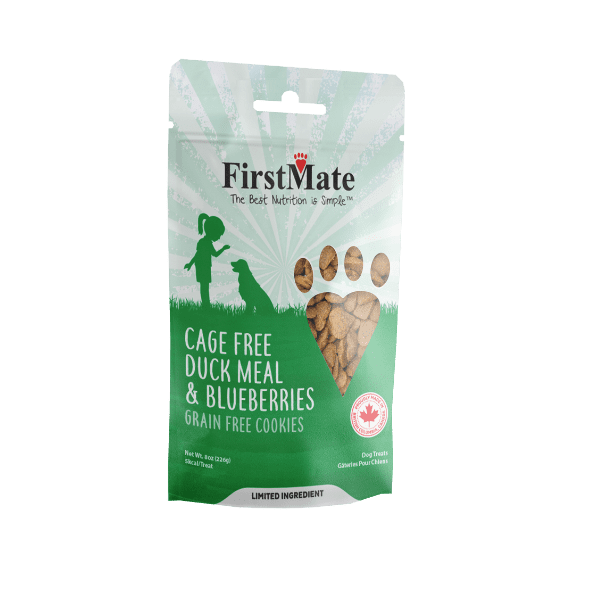 FirstMate Cage Free Duck & Blueberries 8 oz.