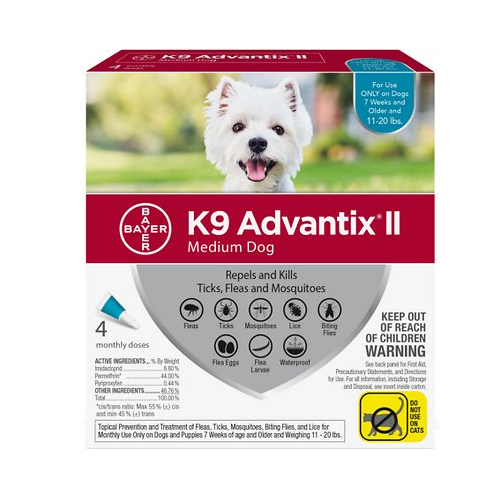 K9 Advantix II - 4 Pack
