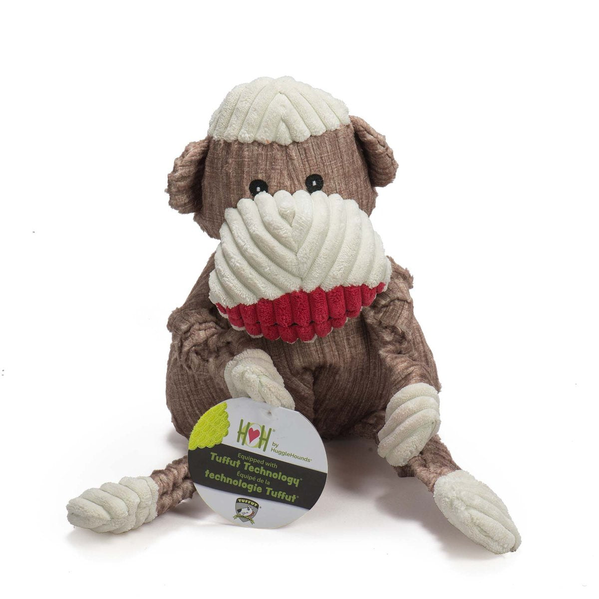 Huggle Hounds Knottie Sock Monkey