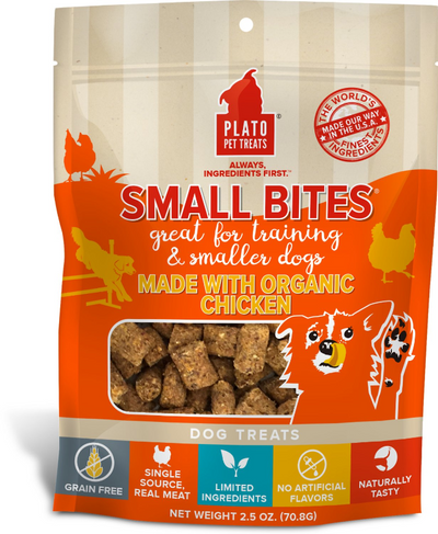 Plato Small Bites Organic Chicken Plato Small Bites Organic Chicken