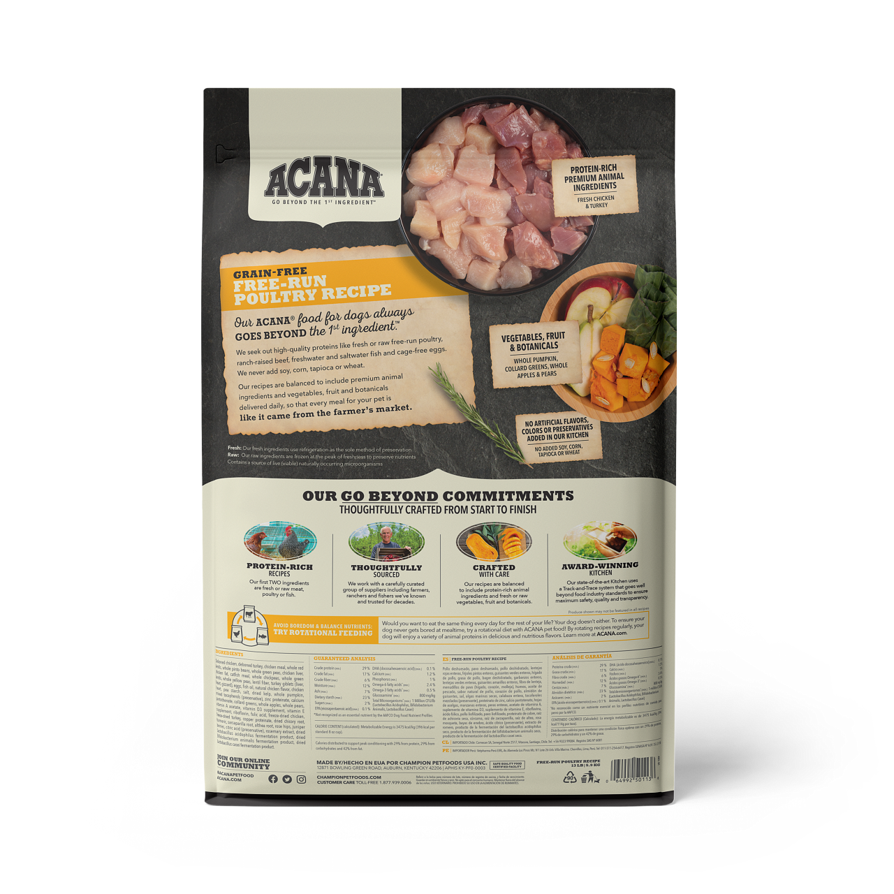 Acana Heritage Free Run Poultry