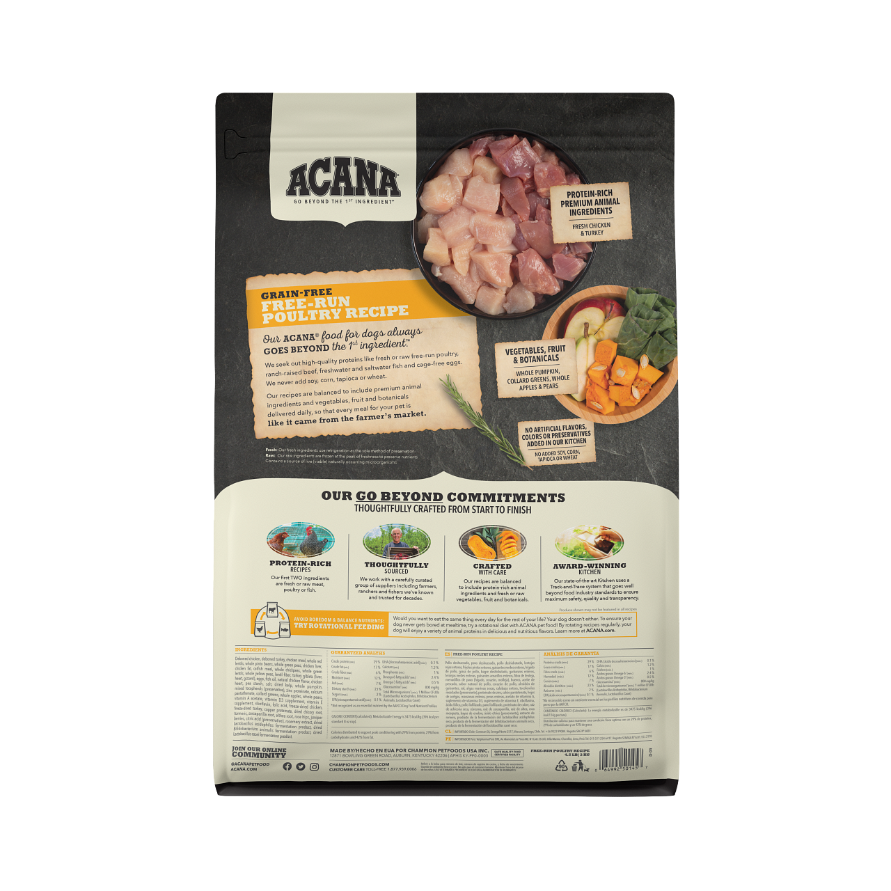 Acana Heritage Free Run Poultry