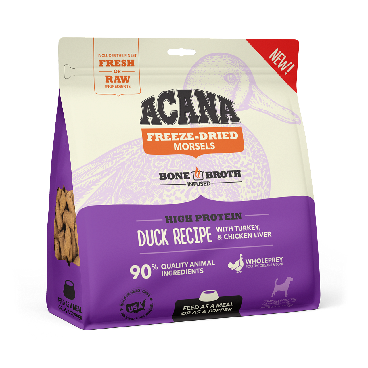 Acana Freeze Dried Duck