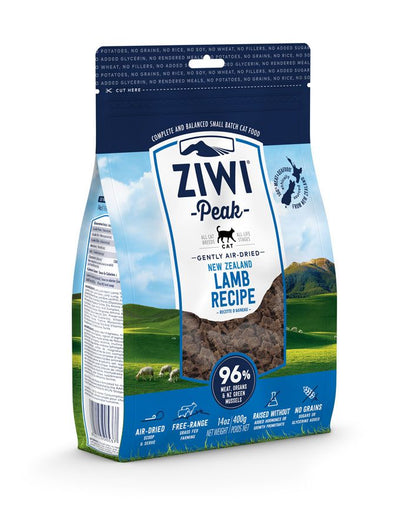 Ziwi Peak Air Dried Grain Free Cat Lamb 14 oz. Ziwi Peak Air Dried Grain Free Cat Lamb 14 oz.