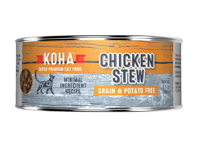 Koha Cat Grain-Free Chicken Stew Koha Cat Grain-Free Chicken Stew