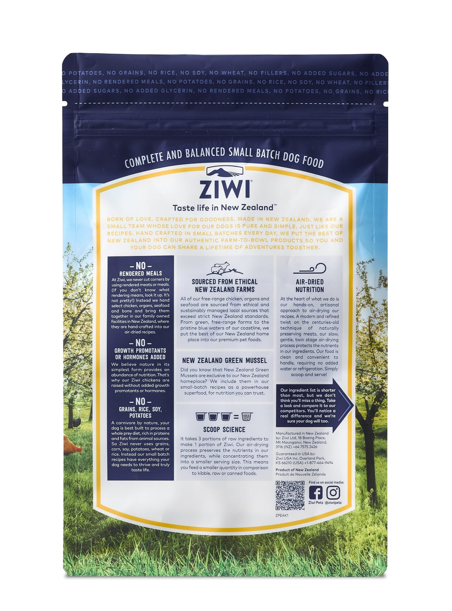 Ziwi Peak Air-Dried Free Range Chicken Recipe