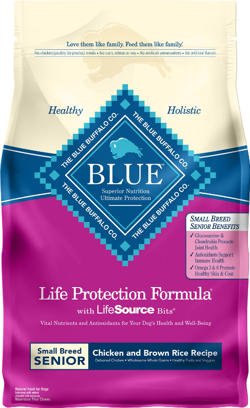 Blue Life Protection Small Breed Senior Chicken & Rice