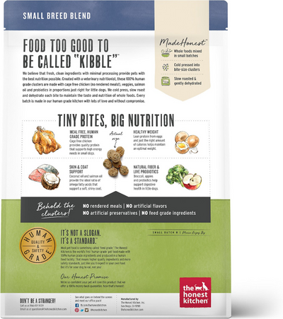 Honest Kitchen Clusters Grain Free Small Breed Chicken Honest Kitchen Clusters Grain Free Small Breed Chicken