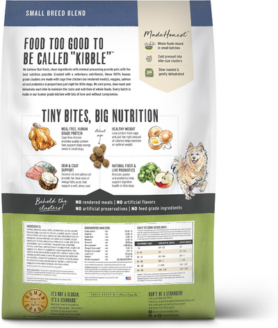 Honest Kitchen Clusters Grain Free Small Breed Chicken Honest Kitchen Clusters Grain Free Small Breed Chicken