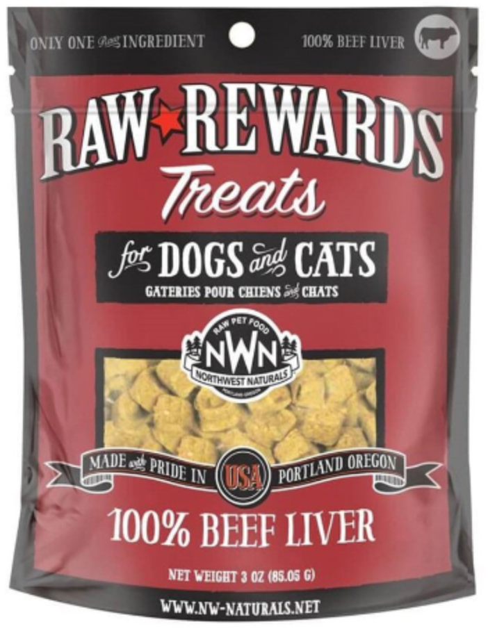 Northwest Naturals Freeze Dried Beef Liver 3 oz.