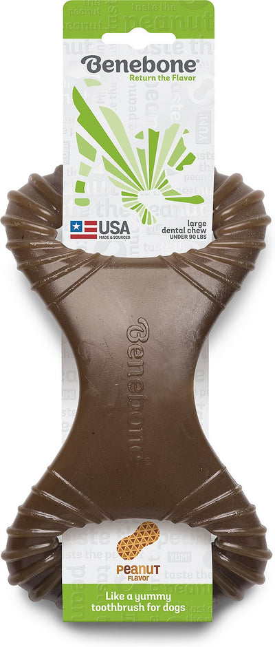 Benebone Dental Chew Peanut Butter Flavor Benebone Dental Chew Peanut Butter Flavor