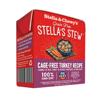 Stella & Chewy's Tetra Pack Cage-Free Turkey Stew