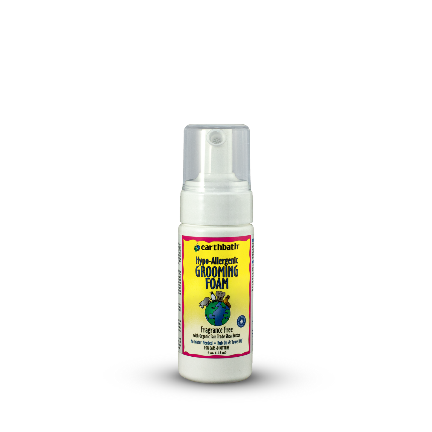 Earthbath Hypo-Allergenic Cat Foam 4oz.