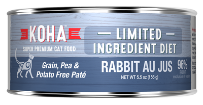 Koha Cat Limited Ingredient Rabbit Au Jus Koha Cat Limited Ingredient Rabbit Au Jus