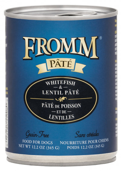 Fromm Grain-Free Whitefish & Lentil Pate Fromm Grain-Free Whitefish & Lentil Pate
