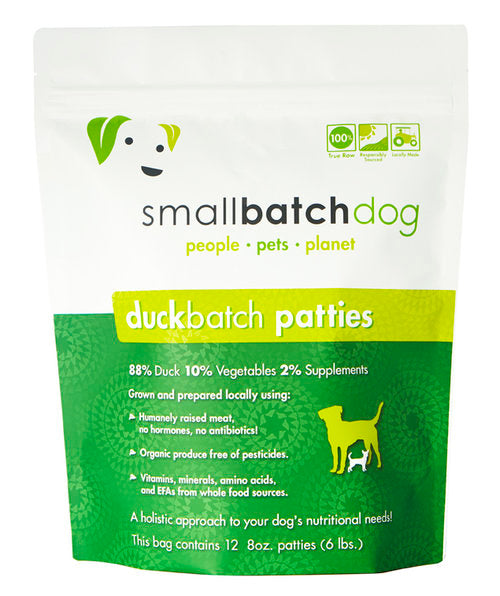 Small Batch Raw Frozen Duck Batch